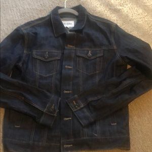 Men’s Dark wash jean jacket